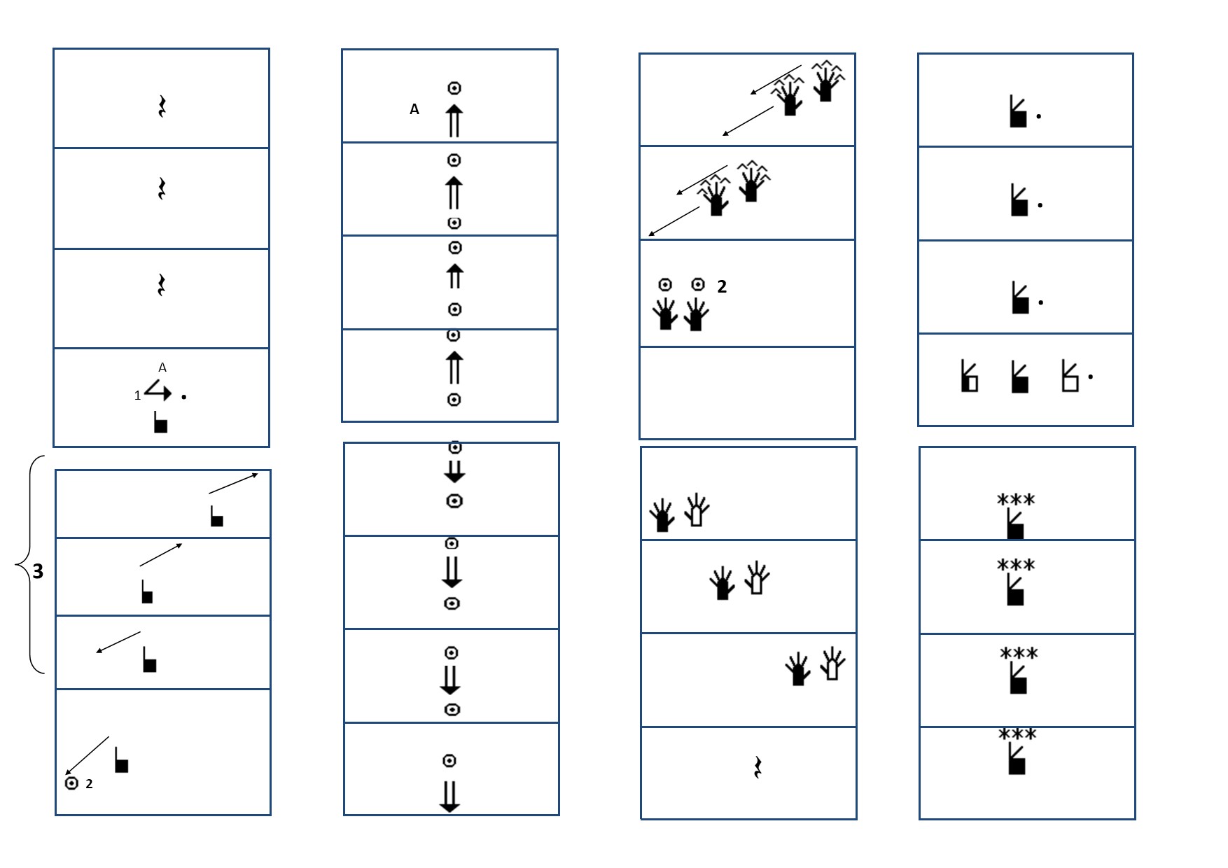 Graphic score designed specifically for iPad interfaces